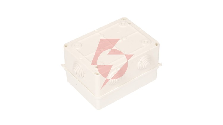 Puszka hermetyczna n/t PK-6 158x118x95mm z zaciskiem 4x16mm2 IP55 biała 0228-00