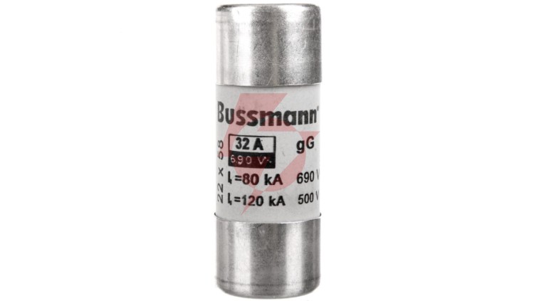 Wkładka bezpiecznikowa cylindryczna 22x58mm 32A gL/gG 690V C22G32