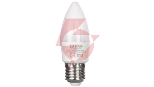 Żarówka LED E27 C30 6W 520lm 3000K AC 220-240V 160st. LD-SMGC30C-60