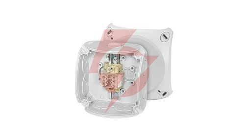 Puszka odgałęźna 93x93x62 3x2,5mm2 CU/AL IP66 szara RK 0203 T 62000171