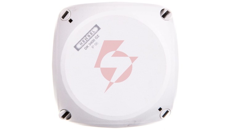 Puszka odgałęźna 104x104x70 bez zacisków IP66 szara DK 0400 GZ 62000150