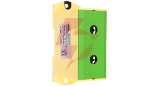 Złączka szynowa 1-torowa 35-240mm2 żółto-zielona EURO OTL 240 1xAl/Cu 606240 E