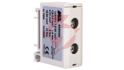 Złączka szynowa 1-torowa 1,5-50mm2 szara EURO OTL 50 1xAl/Cu 606050