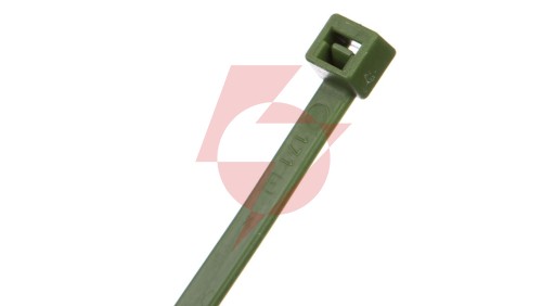 Opaska kablowa zielona 200x4,8mm 5215VE BMGR2048 /100szt./