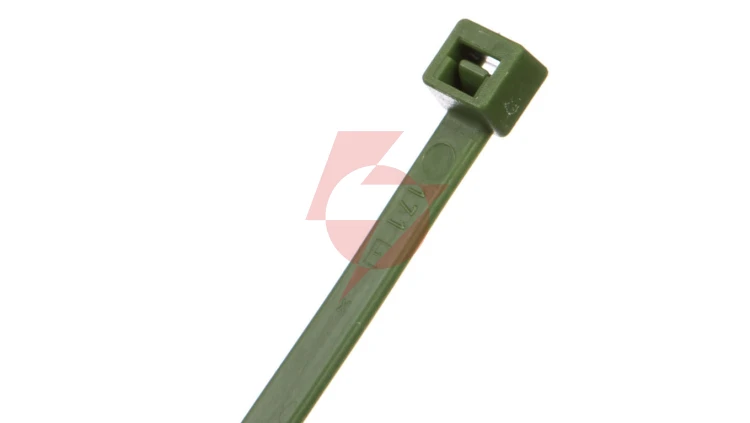 Opaska kablowa zielona 200x4,8mm 5215VE BMGR2048 /100szt./
