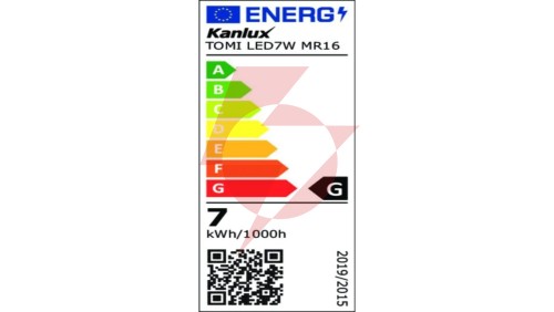 Żarówka LED Gx5,3 TOMI LED7W MR16-CW 580lm 5300K barwa zimna 22707