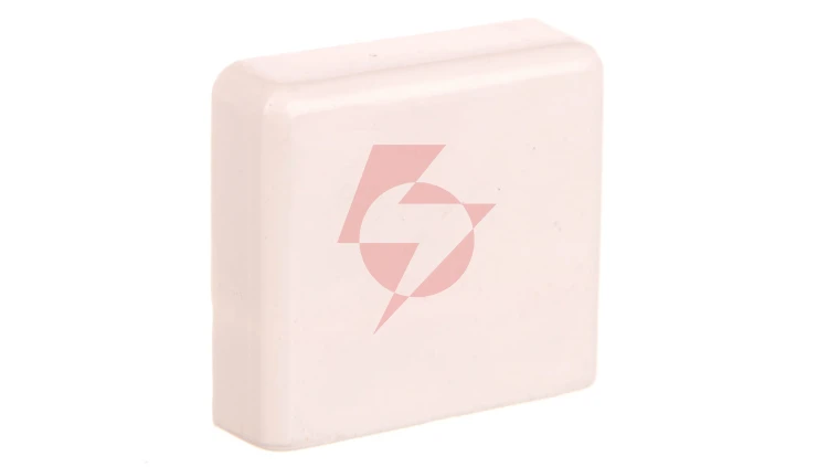 Ultra Łącznik zakończeniowy 25x16/25x25mm biały RAL 9010 ETK25361