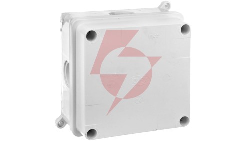 Puszka instalacyjna z dławicami D-25 IP44 125x125x70mm biała PK-5 T-11118 (T-96873)