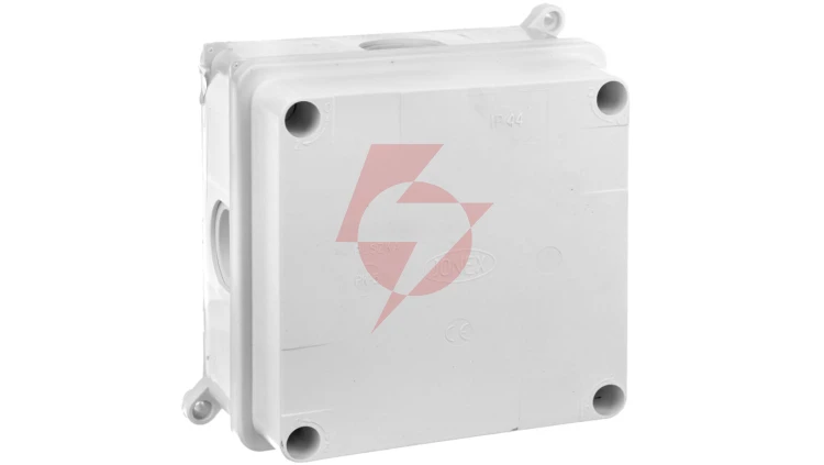 Puszka instalacyjna z dławicami D-25 IP44 125x125x70mm biała PK-5 T-11118 (T-96873)
