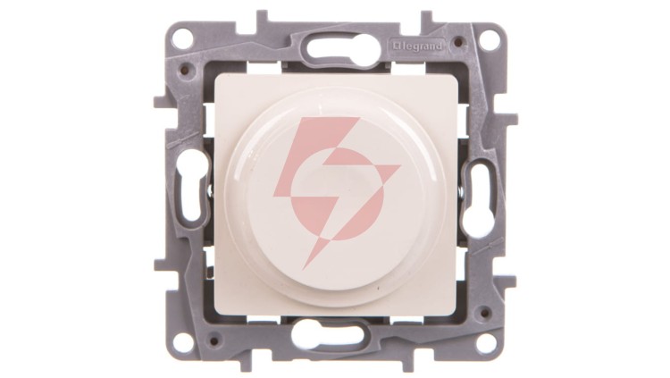 NILOE Ściemniacz obrotowy 300 W 2 przewodowy kremowy 764688