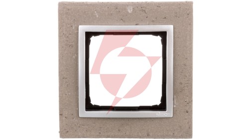 Simon 54 Nature Ramka pojedyncza beton - MOKRA ROBOTA DRN1/96