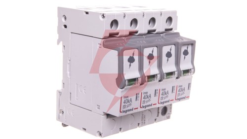 Ogranicznik przepięć Typ T2 4P 40kA 1,7kV ON 300 TT, TN (TNC, TNS) 412243