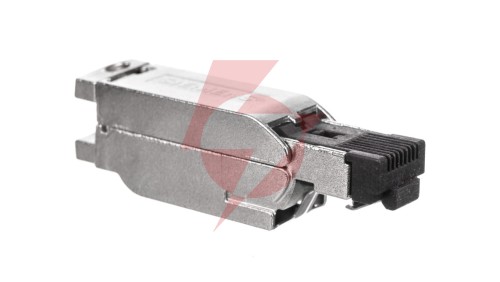 Wtyczka RJ45 2x2 kat.5 prosta metalowa do przewodu Ethernet 6GK1901-1BB10-2AA0