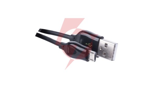 Przewód Quick Charge 2A USB 2.0 High Speed 1m USB - microUSB SM7004B