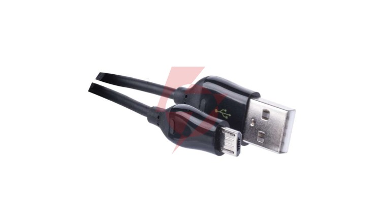 Przewód Quick Charge 2A USB 2.0 High Speed 1m USB - microUSB SM7004B