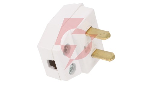 Wtyczka kątowa 24V z płaskimi bolcami 10A 2P 96-000-10\P01