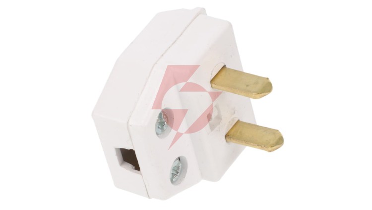 Wtyczka kątowa 24V z płaskimi bolcami 10A 2P 96-000-10\P01