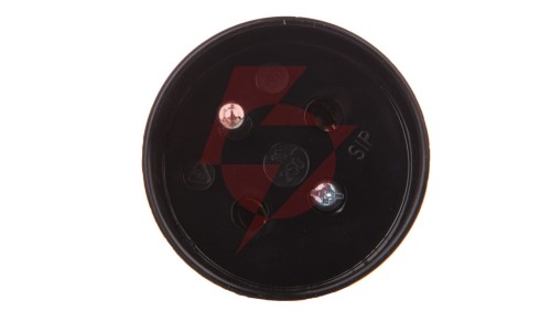 Gniazdo proste S 6 16 A 2P+Z 250V czarne 32-12102.07\P01