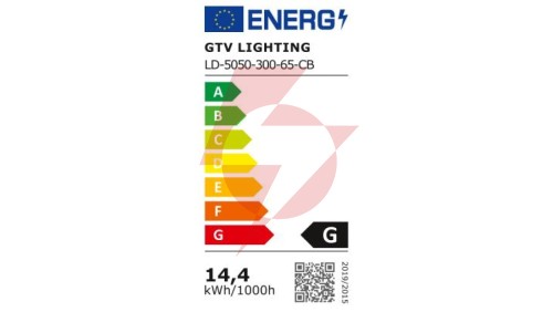 Taśma Flash 5050, 300 LED ciepły biały, 72W, wodoodporna 10mm, Rolka 5m, 12V