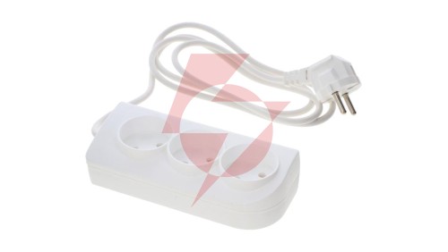 Przedłużacz ECONOMIC 3-gniazda b/u 1,5m /H05VV-F 2x1/ EPS-31,5