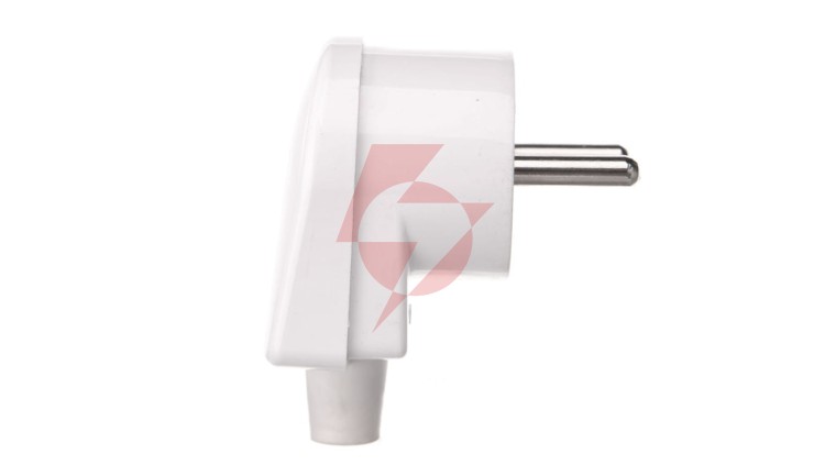 Wtyczka kątowa W 7 16A 2P+Z biała 31-12102.01\P01