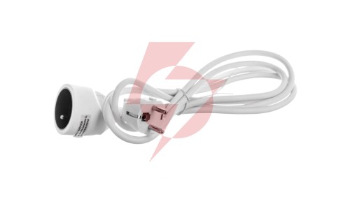 Przedłużacz ECONOMIC 1-gniazdo z/u 2m /H05VV-F 3x1/ EPS-102