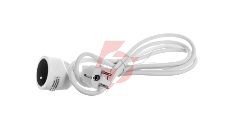 Przedłużacz ECONOMIC 1-gniazdo z/u 2m /H05VV-F 3x1/ EPS-102