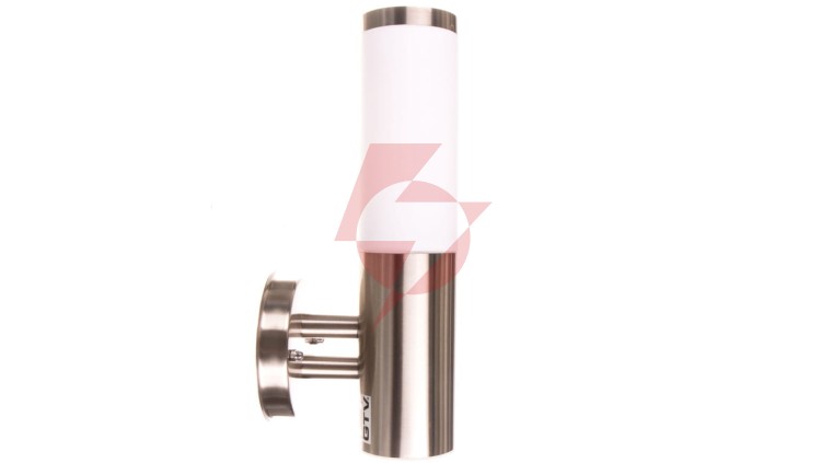 Oprawa ogrodowa MILAN-A,E27, MAX.40W, IP54, AC220-240V, 50-60Hz,kinkiet prosty, inox