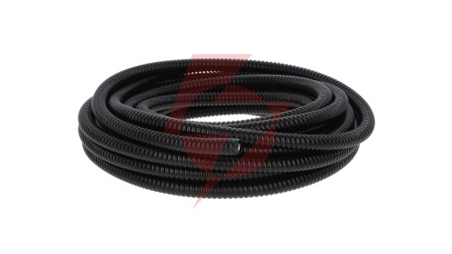 Rura ochronna stalowa pokryta PCV WOT 9 czarna E03DK-10030202201 /10m/