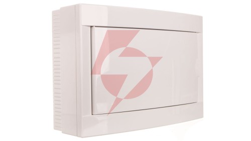 Rozdzielnica natynkowa 1-Rzędowa 12-Modułowa IP40 Drzwi Białe 90911512 Viko by Panasonic