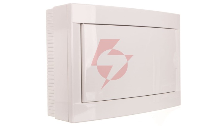Rozdzielnica natynkowa 1-Rzędowa 12-Modułowa IP40 Drzwi Białe 90911512 Viko by Panasonic