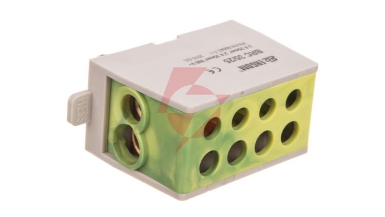 Blok rozdzielczy kompaktowy BRC 35/25 żółto-zielony R33RA-02030001301