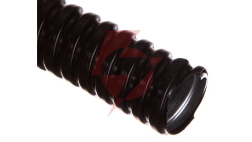 Rura ochronna stalowa pokryta PCV WOT 16 czarna E03DK-10030202501 /10m/