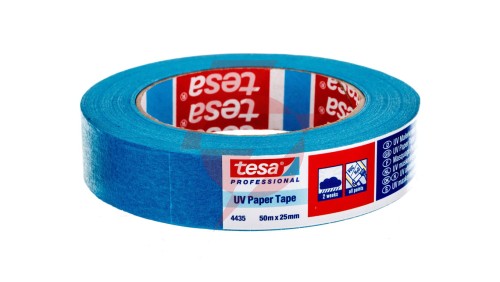 Taśma malarska niebieska do wew. 28 dni i na zew. 14 dni 50m 25mm 04435-00015-01
