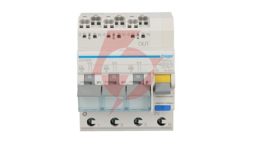 Wyłącznik różnicowo-nadprądowy RCBO 4P C10A 0,03A Typ A 6kA RCBO ADZ360D