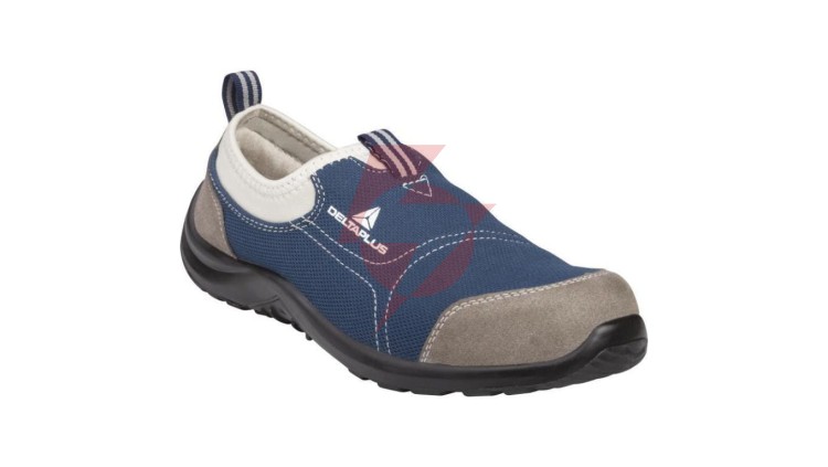 Półbuty z poliestru i bawełny - podeszwa z poliuretanu jednolitej gęstości kolor szaro-granatowy rozmiar 38 PIED MIAMISPGB38