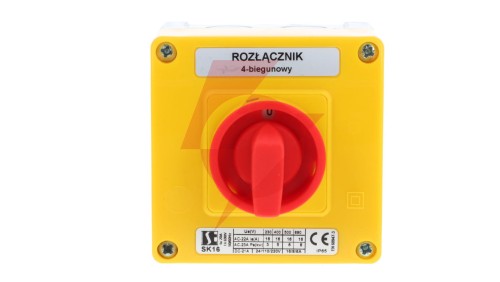Łącznik krzywkowy 0-1 4P 16A SK16-2.8210OB11ZC