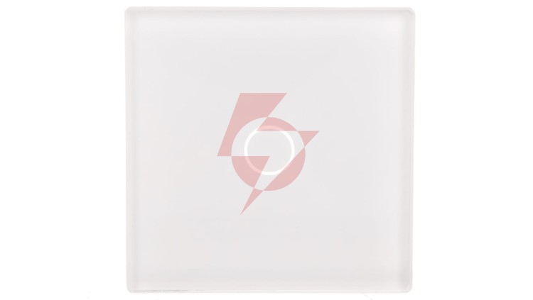 TouchMe Mały panel szklany, łącznik pojedynczy, biały TM530W