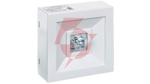 Oprawa awaryjna LOVATO N ECO LED 3W 315lm (opt. koryt.) 1h jednozadaniowa biała LVNC/3W/E/1/SE/AT/WH