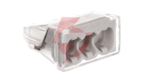 Szybkozłączka 3x 0,5-2,5mm2 450V 24A jasnoszara 61 325 LGR 2054485 /100szt./
