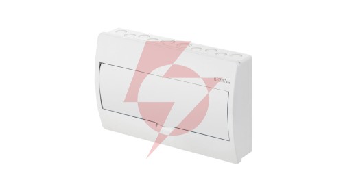 Rozdzielnica modułowa Elegant 1x12 natynkowa IP40 N+PE drzwi białe 2423-00