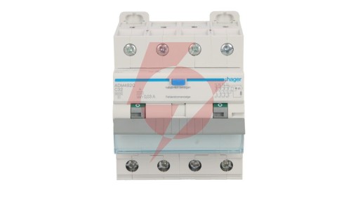 Wyłącznik różnicowo-nadprądowy RCBO 4P C32A 0,03A Typ A 6kA RCBO ADM482C