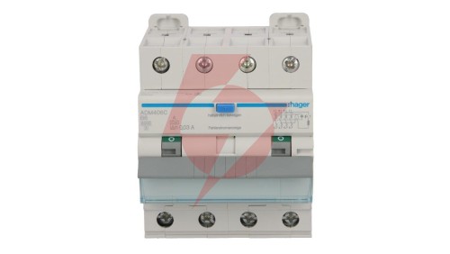 Wyłącznik różnicowo-nadprądowy RCBO 4P B6A 0,03A Typ A 6kA RCBO ADM406C