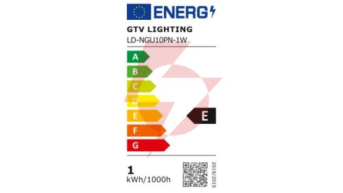 Żarówka LED GU10 1W 100lm 4000K AC180-250V 90st. LD-NGU10PN-1W