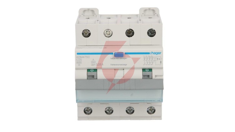 Wyłącznik różnicowo-nadprądowy RCBO 4P C25A 0,03A Typ A 6kA RCBO ADM475C