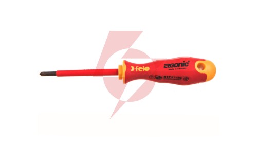 Wkrętak krzyżowy Z1 izolowany 1000V Ergonic 400 VDE 41710290