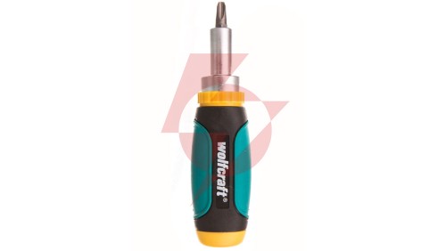 Miniwkrętak z mechanizmem grzechotkowyn i 5 bitów /1237801/ WF1237000