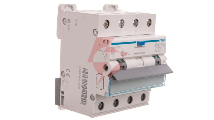 Wyłącznik różnicowo-nadprądowy RCBO 4P B25A 0,03A Typ A 6kA RCBO ADM425C