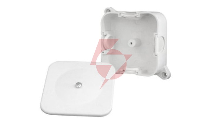 Puszka n/t hermetyczna P-2 72x72x28 pusta IP44 A.0016