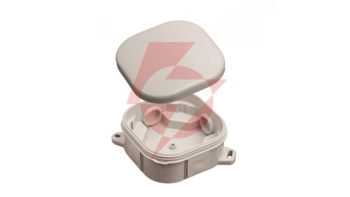 Puszka n/t hermetyczna PH 92x92x44 klik pusta IP54 szara A.0018